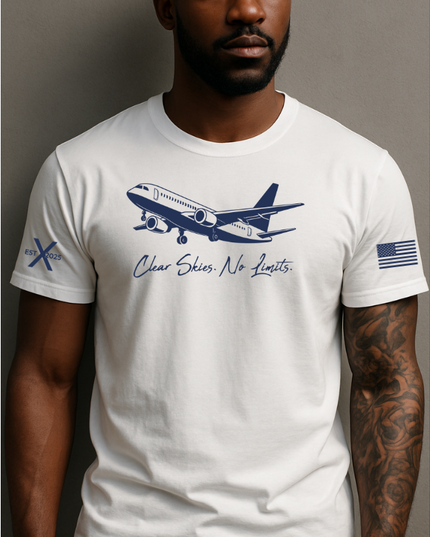 AEROHAUS Motivational T-Shirt - Navy