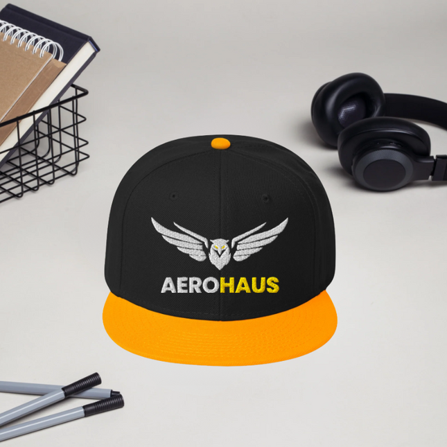 Aerohaus Snapback - Black/Yellow