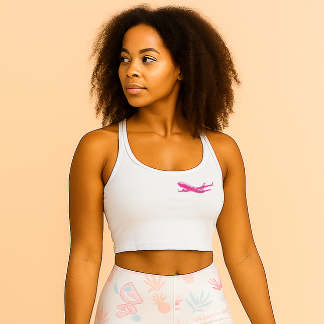Her Wings, Her Rules, Sports Bra – Broke But Dreaming Ladies Edition