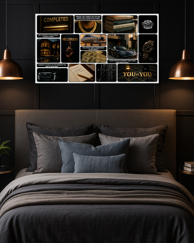 Mens Digital Vision Board