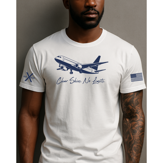 AEROHAUS Motivational T-Shirt - Navy