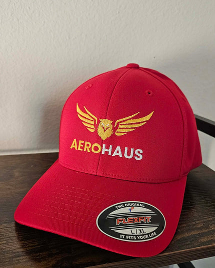 Aerohaus Fitted Cap - Yellow/White Logo