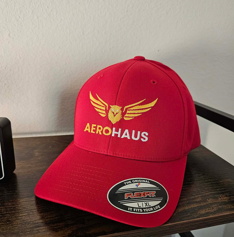 Aerohaus Fitted Cap - Yellow/White Logo