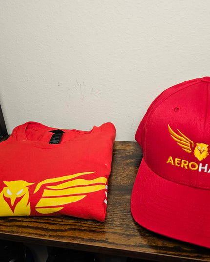 Aerohaus Fitted Cap - Yellow/White Logo