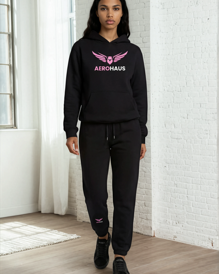 Aerohaus Urban sweatpants - Pink Wings