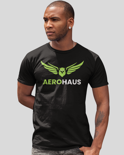Aerohaus Unisex Classic Tee – Green Eagle