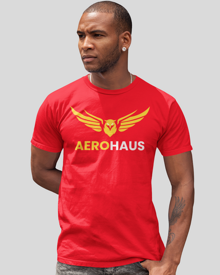 Aerohaus Unisex Classic Tee – Yellow Eagle