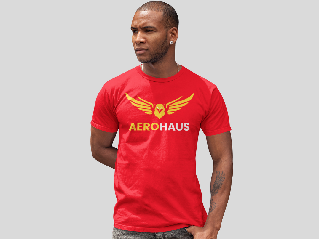 Aerohaus Unisex Classic Tee – Yellow Eagle